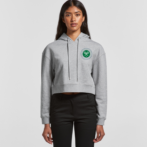 Crop Hooded Sweatshirt