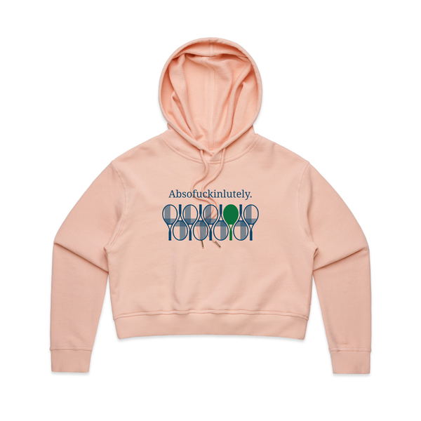 Crop Hooded Sweatshirt