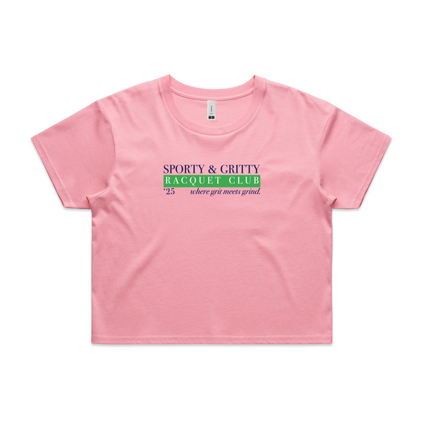 Sporty & Gritty Crop Tee