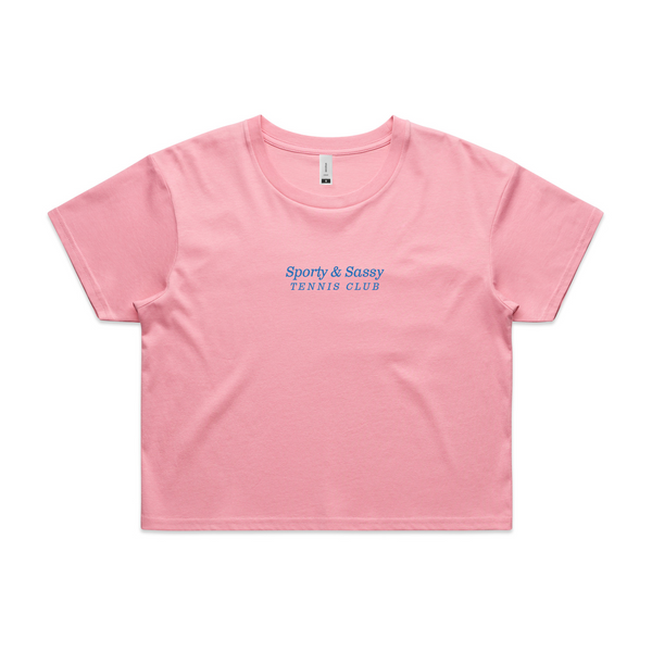 Sporty & Sassy Crop Tee