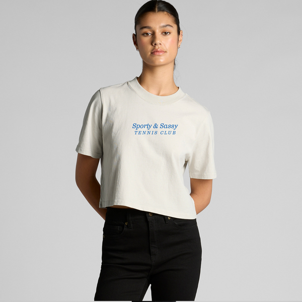 Sporty & Sassy Crop Tee