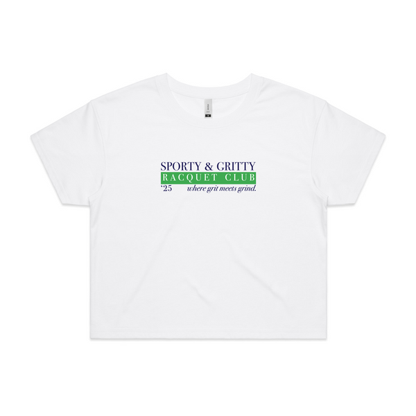 Sporty & Gritty Crop Tee