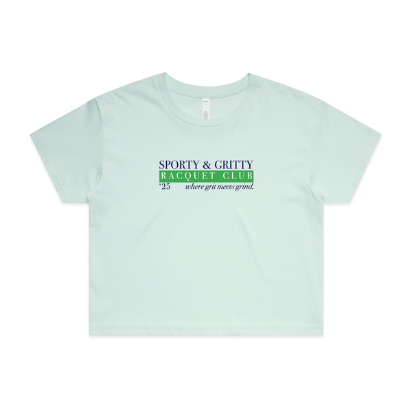Sporty & Gritty Crop Tee