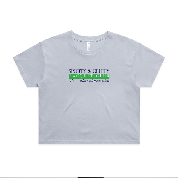 Sporty & Gritty Crop Tee