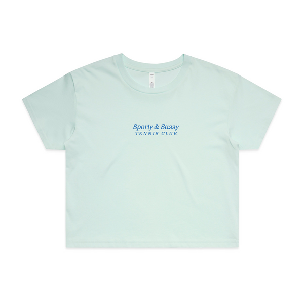 Sporty & Sassy Crop Tee