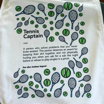 Tennis Captain Towel
